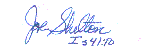 pastor signature
